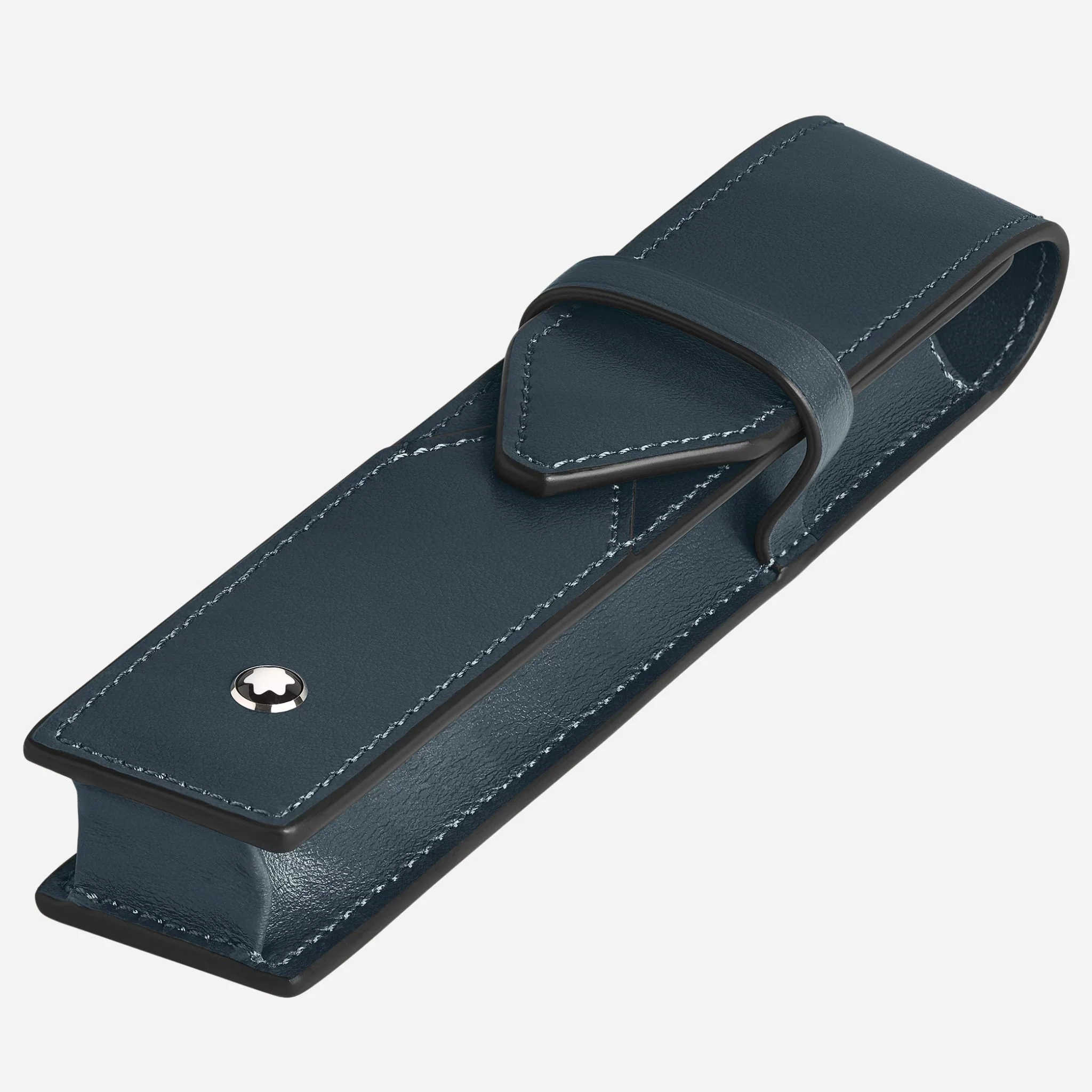 Montblanc Meisterstück Velvet Blue Envelope 1-Pen Pouch - Image 3