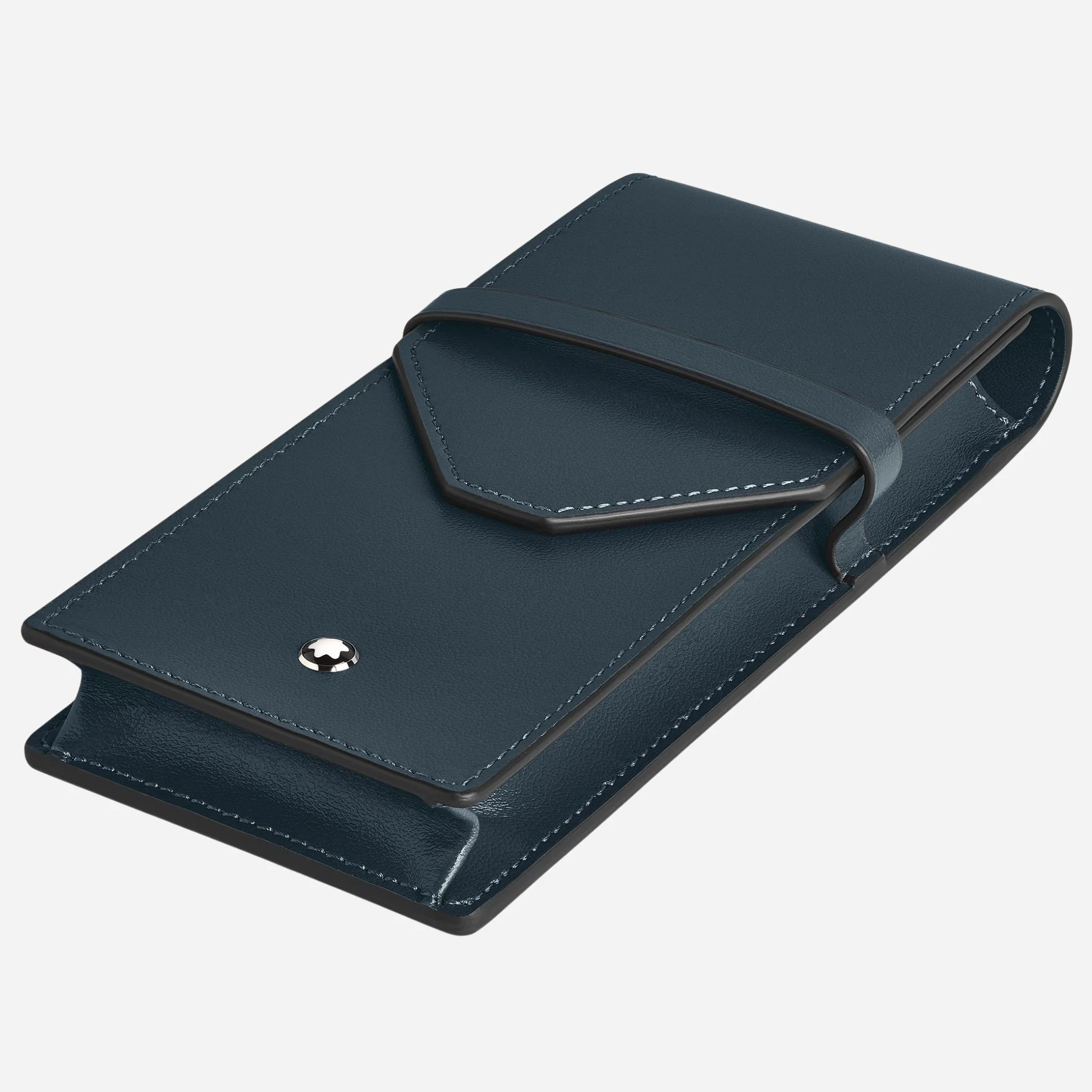 Montblanc Meisterstück Velvet Blue Envelope 3-Pen Pouch - Image 3