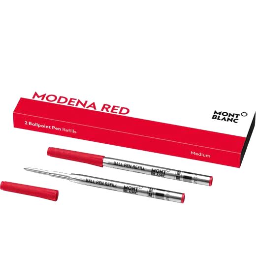 Montblanc Modena Red Ballpoint Refills (M)