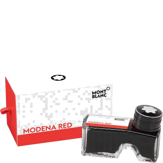 Montblanc Modena Red Ink Bottle