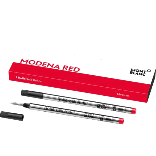 Montblanc Modena Red Rollerball Refills (M)