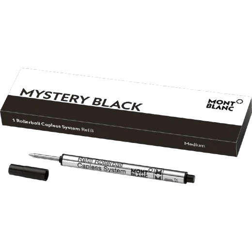 Montblanc Mystery Black Capless Rollerball Refills (M)