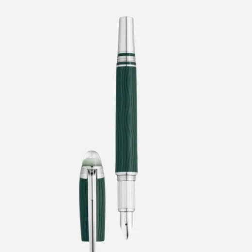 Montblanc Polar Green StarWalker Precious Resin Fountain Pen