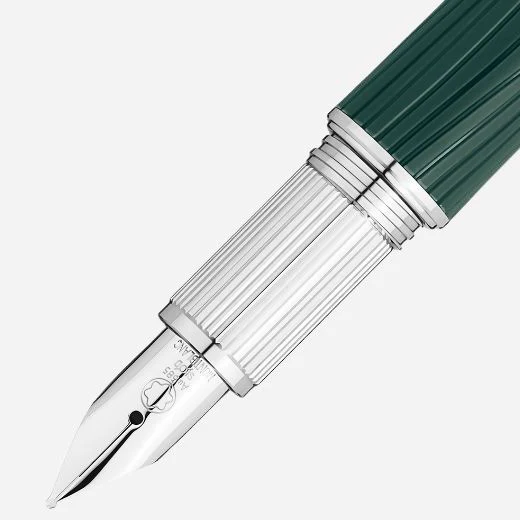 Montblanc Polar Green StarWalker Precious Resin Fountain Pen - Image 2