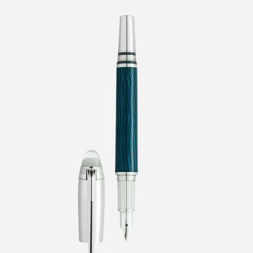 Montblanc PolarGreen StarWalker Metal Fountain Pen