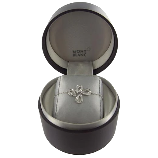 Montblanc Princesse Grace de Monaco Pétales de Rose Motif Bracelet - Image 3