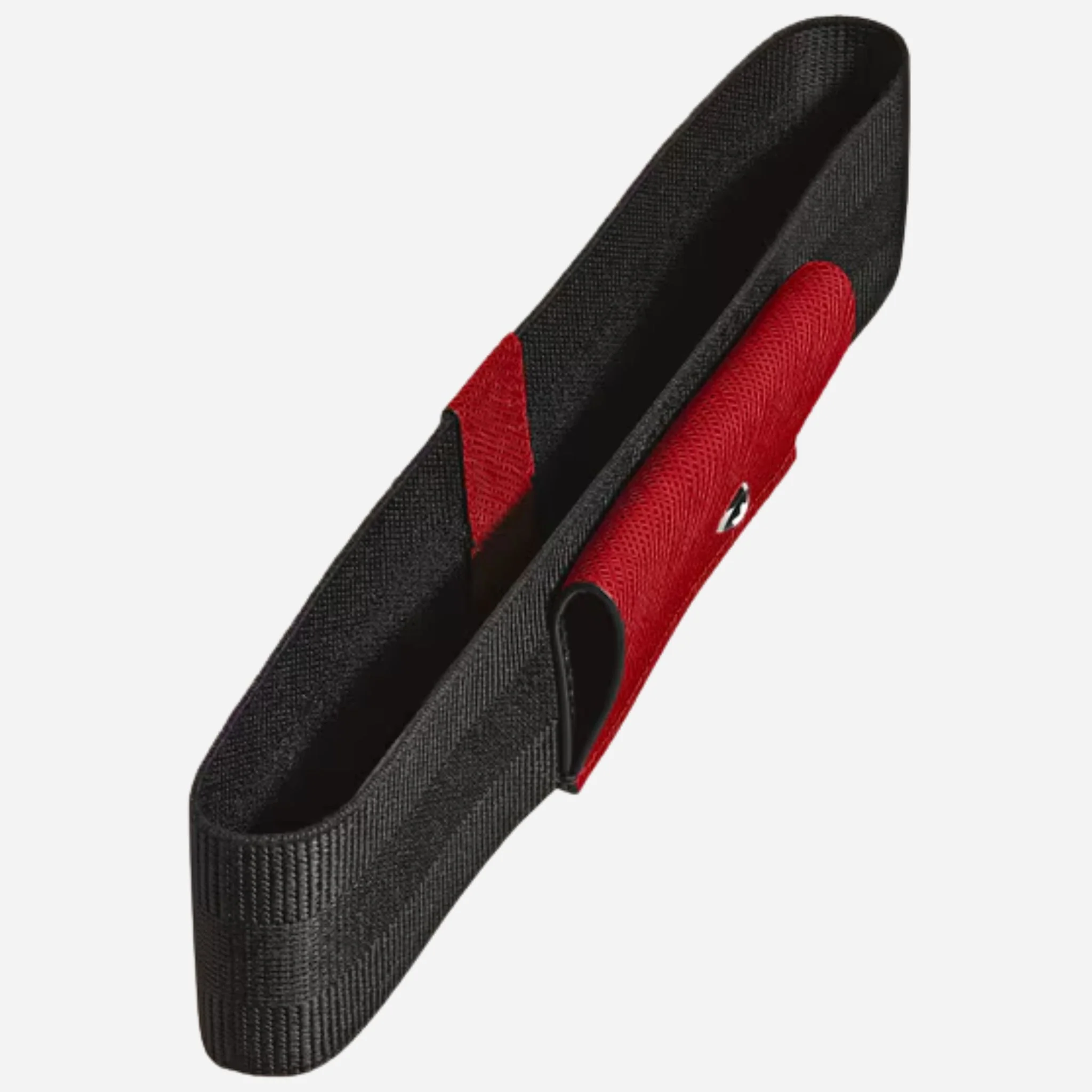 Montblanc Red Sartorial Leather 1-Pen Loop with Elastic Strap - Image 3