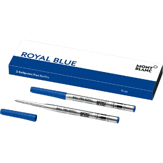 Montblanc Royal Blue Ballpoint Refills (F)