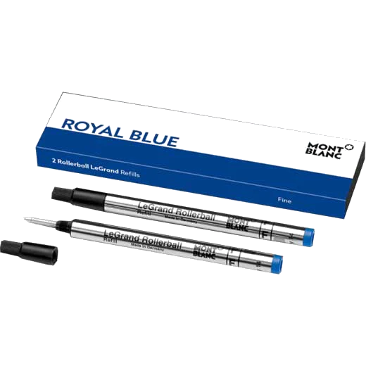 Montblanc Royal Blue Rollerball LeGrand Refills (F)