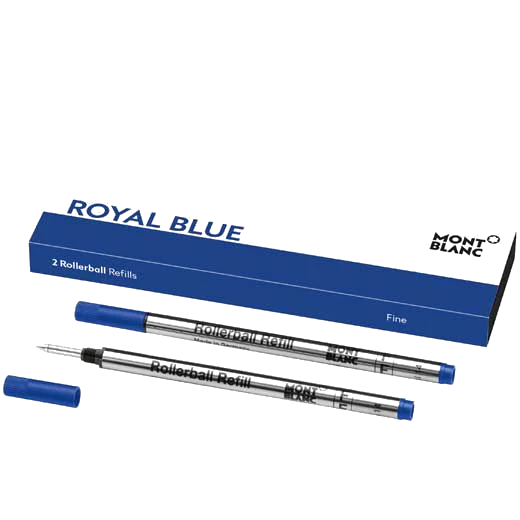 Montblanc Royal Blue Rollerball Refills (F)
