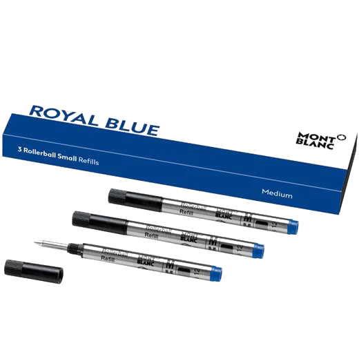 Montblanc Royal Blue Small Rollerball Refills (M)