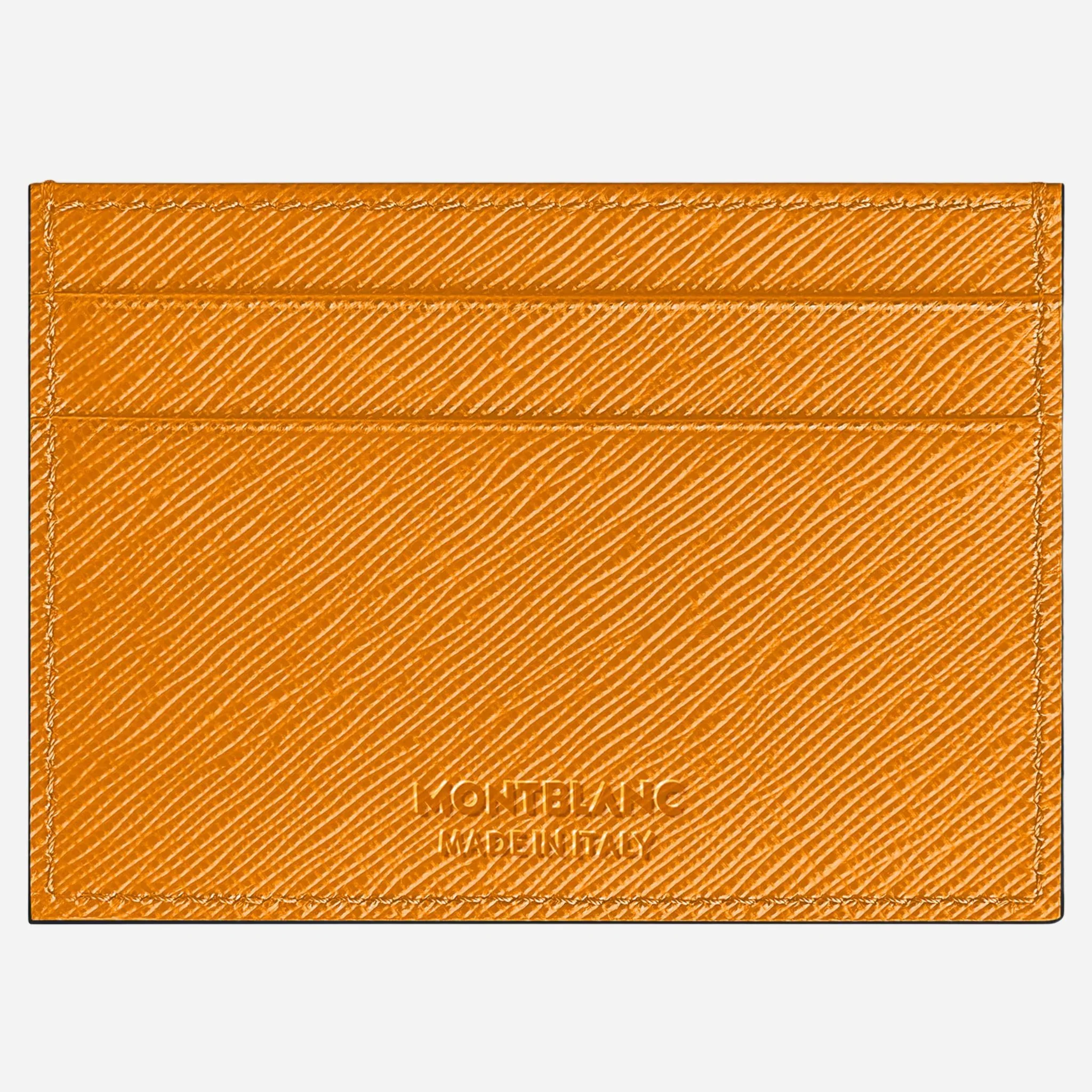 Montblanc Saffron Sartorial Leather 5CC Card Holder - Image 2