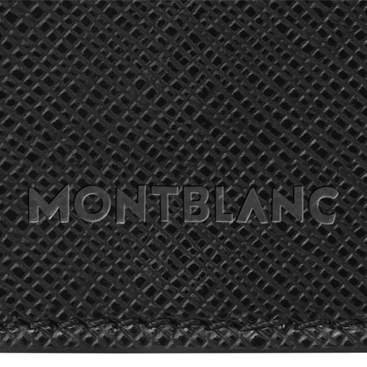 Montblanc Sartorial 2 Pen Pouch Black Saffiano Leather - Image 4