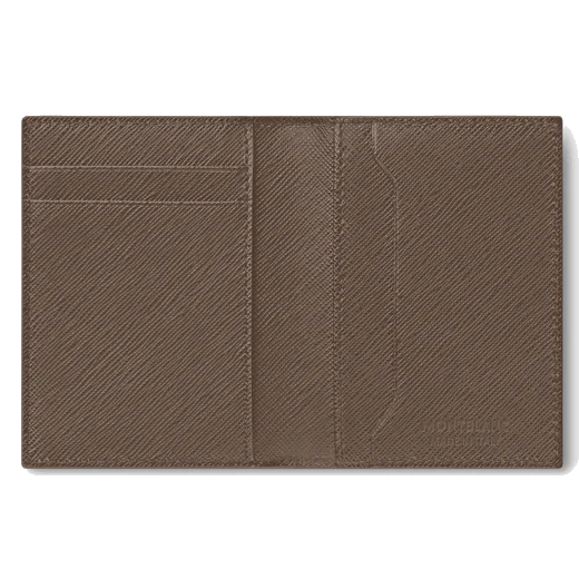 Montblanc Sartorial 4CC Business Card Holder, Brown - Image 3
