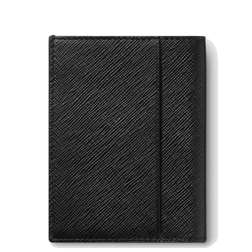 Montblanc Sartorial 4CC Mini Wallet in Black Leather - Image 3