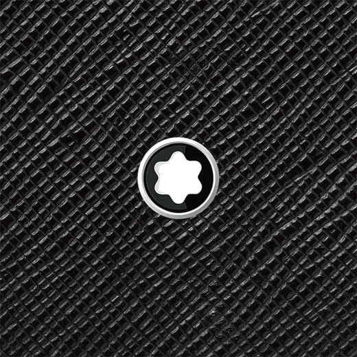 Montblanc Sartorial 4CC Mini Wallet in Black Leather - Image 5