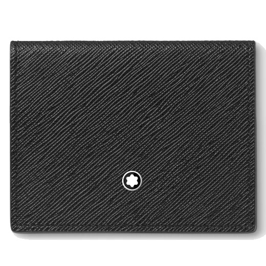 Montblanc Sartorial 4CC Trio Black Saffiano Leather Card Holder
