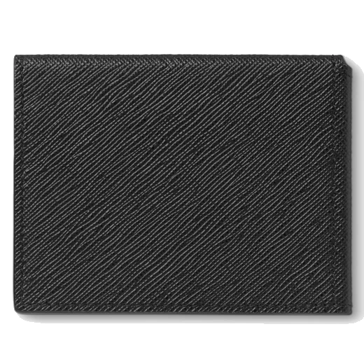 Montblanc Sartorial 4CC Trio Black Saffiano Leather Card Holder - Image 2