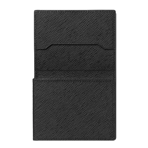 Montblanc Sartorial 4CC Trio Black Saffiano Leather Card Holder - Image 4