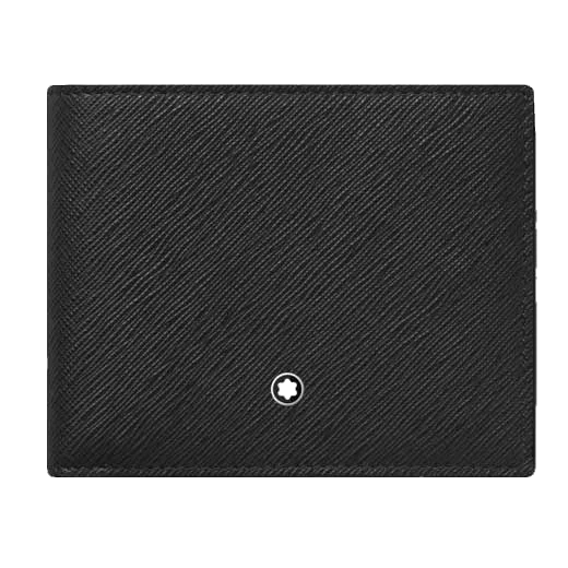 Montblanc Sartorial Black Leather 6CC Wallet