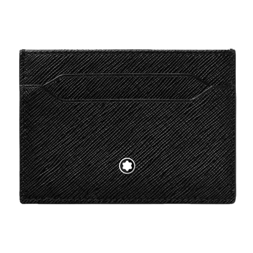 Montblanc Sartorial Black Leather Card Holder 5CC