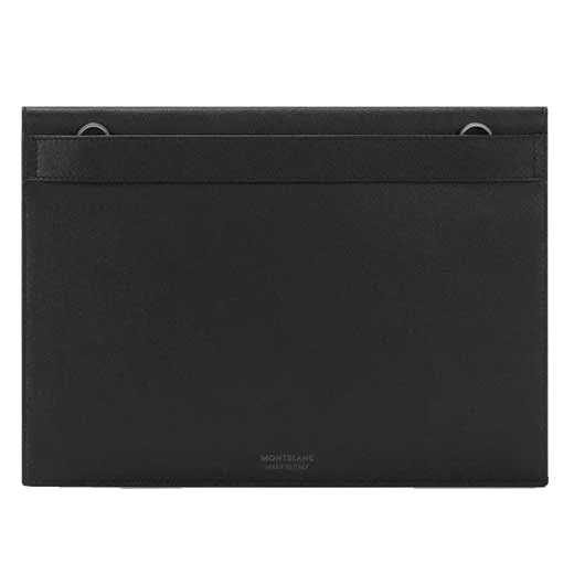 Montblanc Sartorial Black Leather Envelope Pouch - Image 4