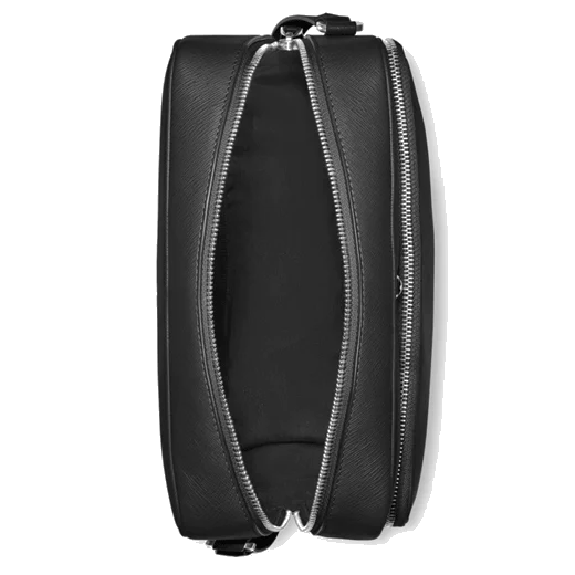 Montblanc Sartorial Black Leather Messenger Bag - Image 5