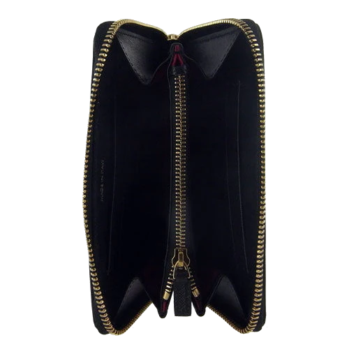 Montblanc Sartorial Black Textured Leather 4CC Wallet - Image 3