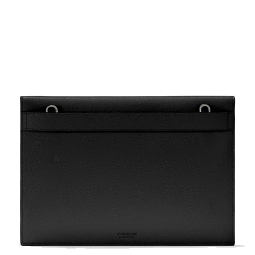 Montblanc Sartorial Envelope Pouch Black Saffiano Leather - Image 3