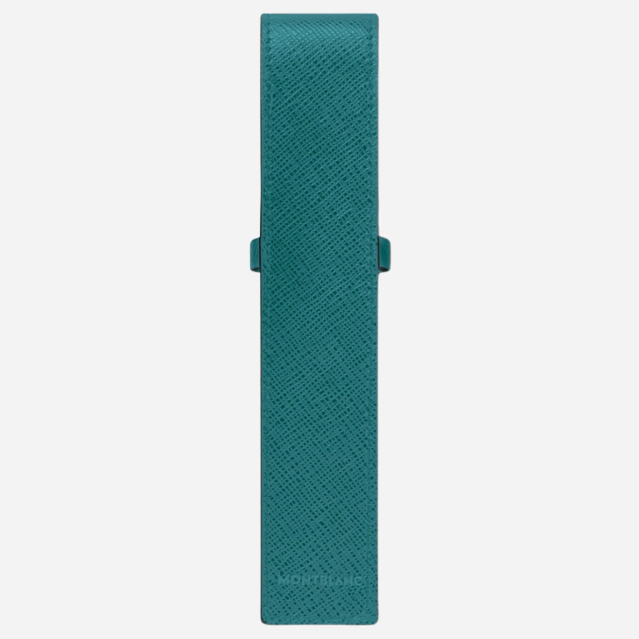 Montblanc Sartorial Fern Blue Leather One Pen Pouch - Image 2