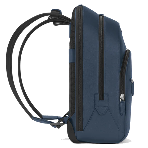 Montblanc Sartorial Ink Blue Large Backpack 3 Compartments - Image 3