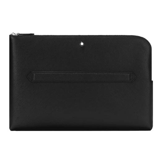 Montblanc Sartorial Laptop Case Black Saffiano Leather