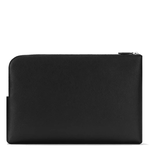 Montblanc Sartorial Laptop Case Black Saffiano Leather - Image 2