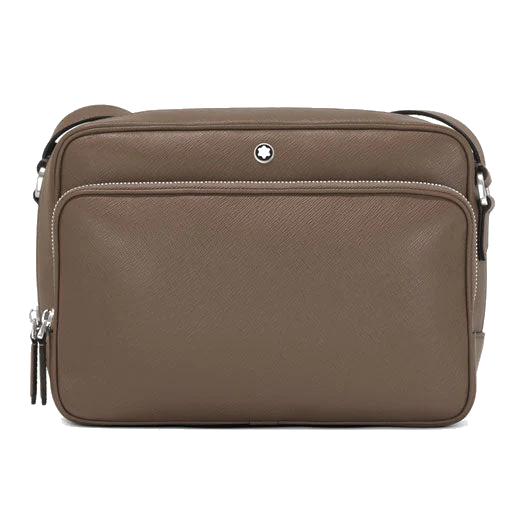 Montblanc Sartorial Mastic Leather Messenger Bag