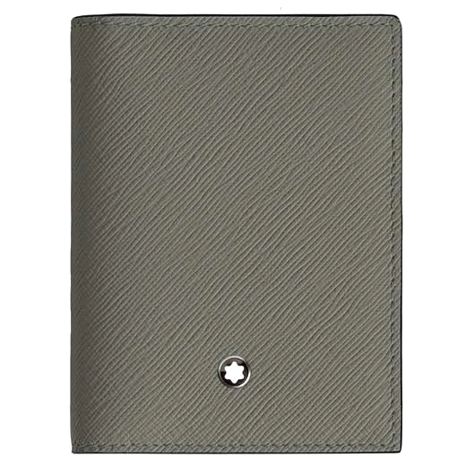 Montblanc Sartorial Medium Grey Leather 4CC Business Card Holder