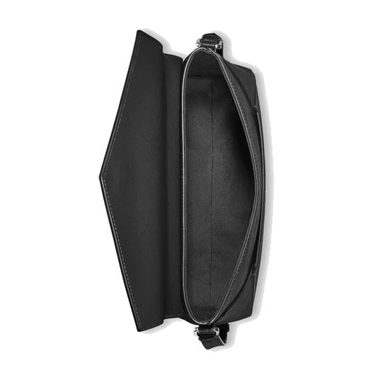 Montblanc Sartorial Saffiano Black Leather Double Bag - Image 4