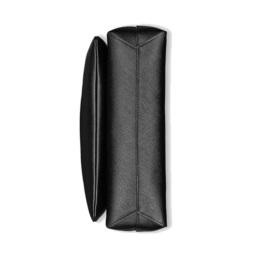 Montblanc Sartorial Saffiano Black Leather Double Bag - Image 6
