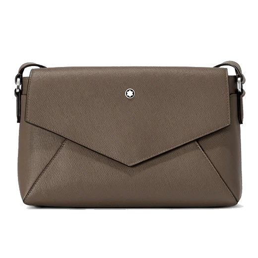Montblanc Sartorial Saffiano Mastic Leather Double Bag