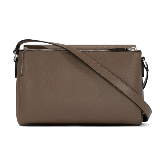 Montblanc Sartorial Saffiano Mastic Leather Double Bag - Image 3