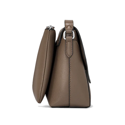 Montblanc Sartorial Saffiano Mastic Leather Double Bag - Image 4