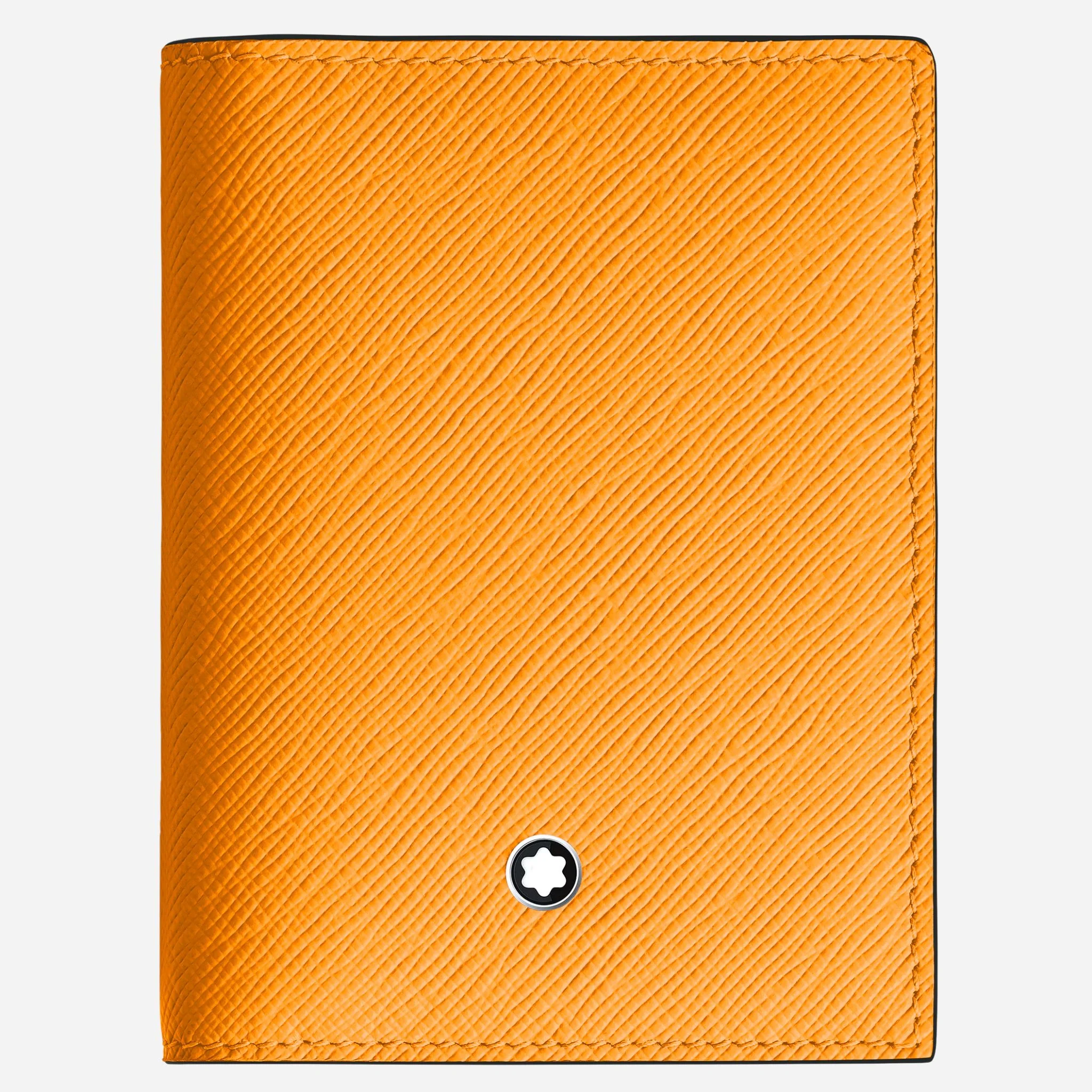 Montblanc Sartorial Saffron Leather 4CC Card Holder