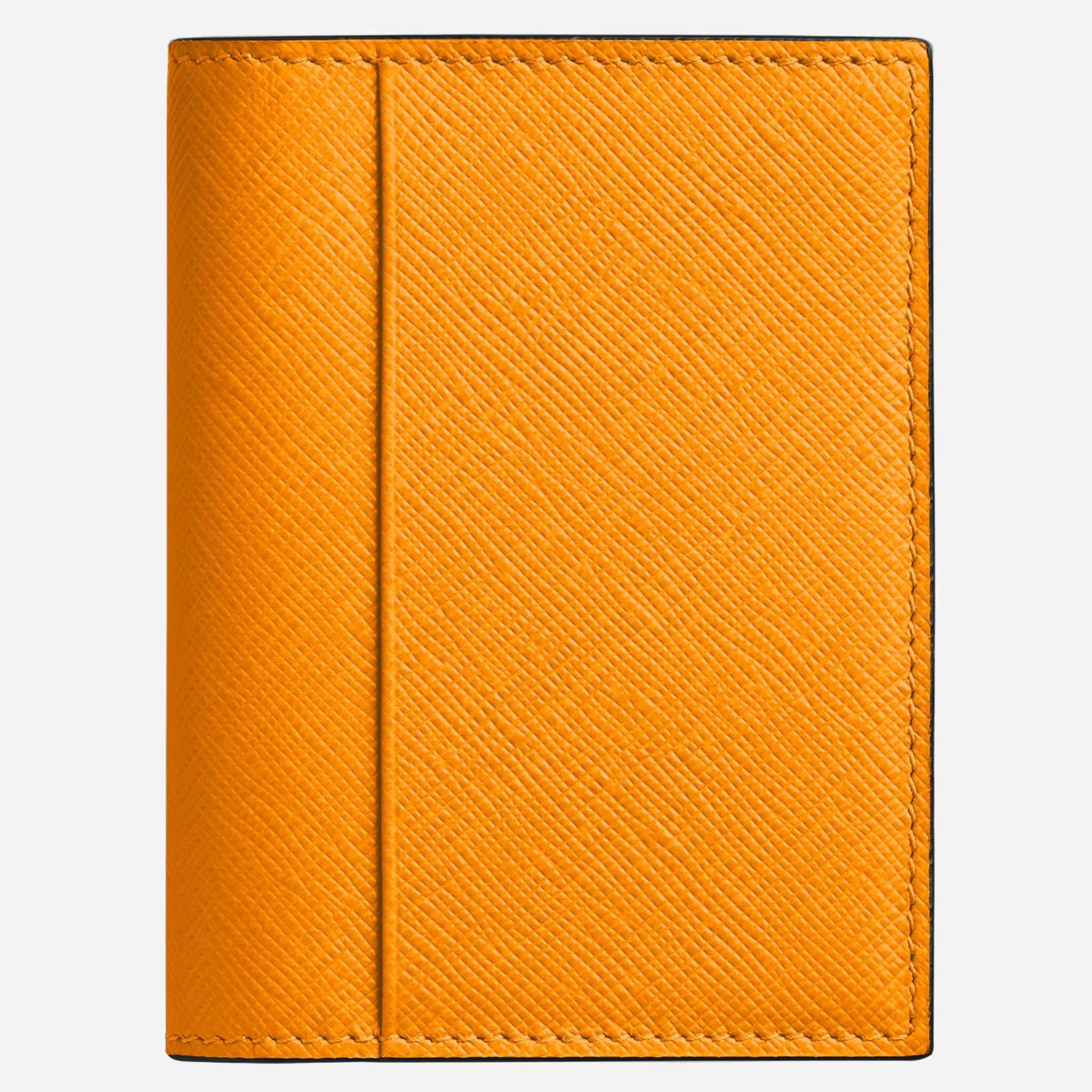 Montblanc Sartorial Saffron Leather 4CC Card Holder - Image 2