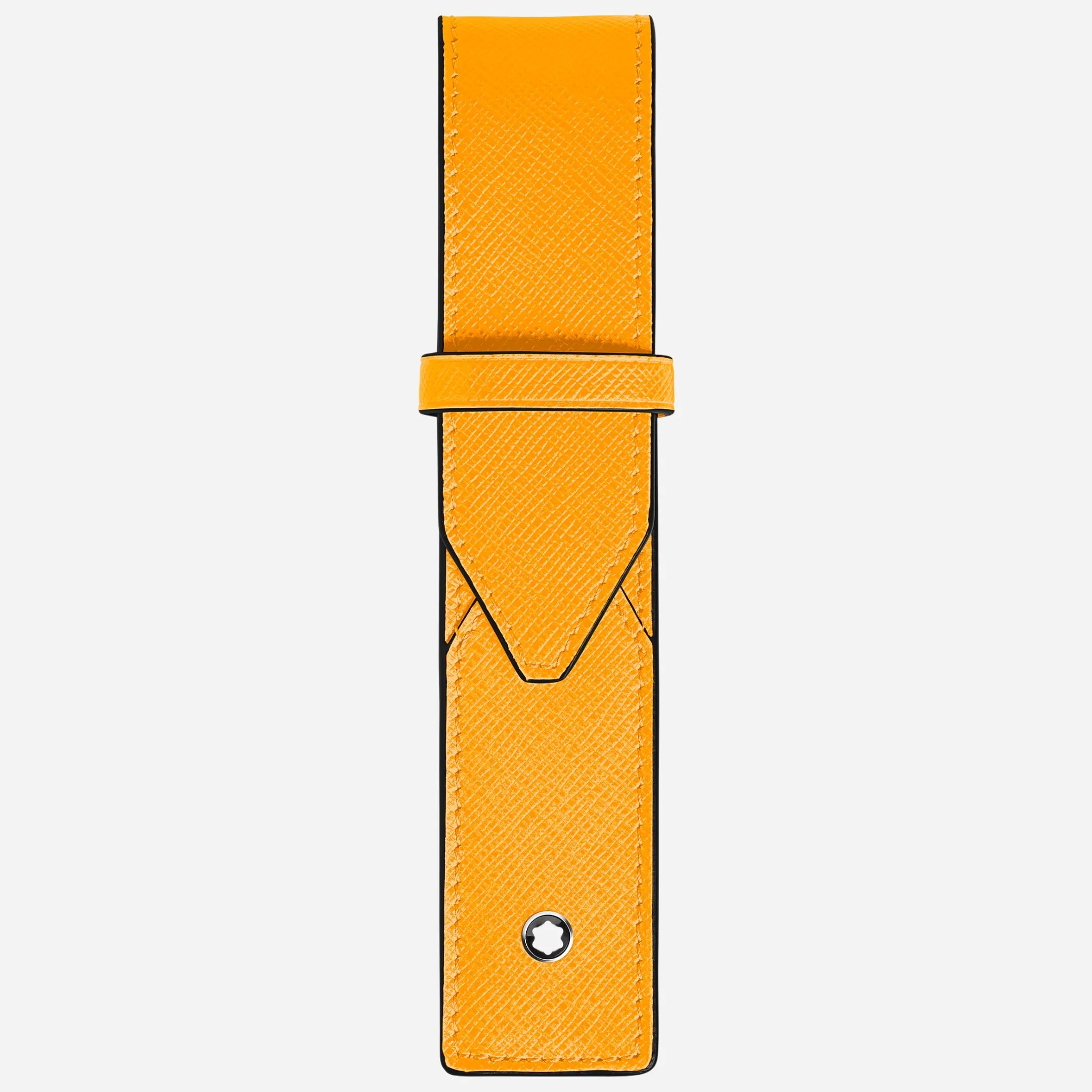 Montblanc Sartorial Saffron Leather Envelope 1-Pen Pouch