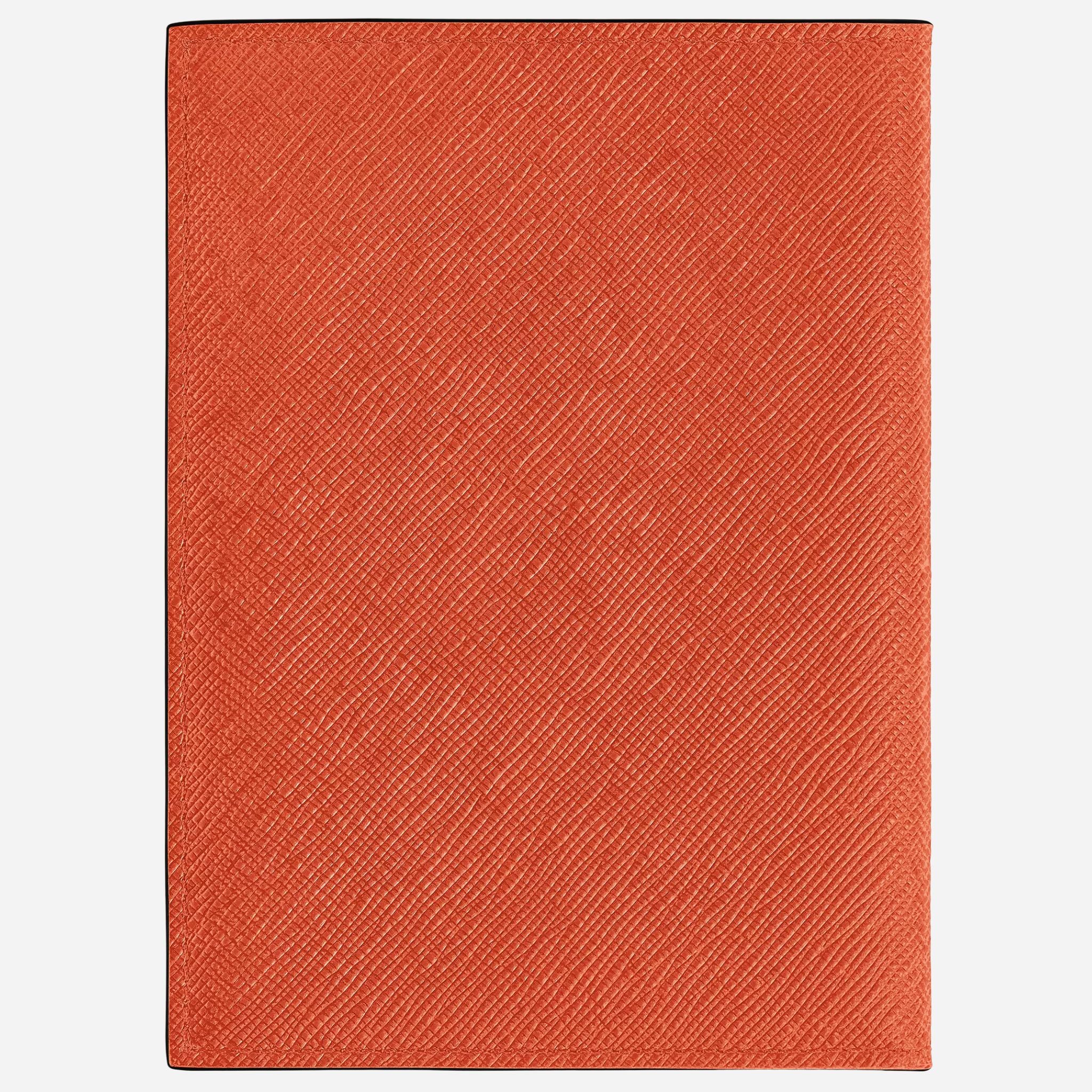 Montblanc Sartorial Tangerine Leather Passport Holder - Image 2