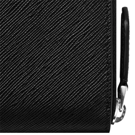 Montblanc Sartorial Textured Black Leather Purse 12CC - Image 4