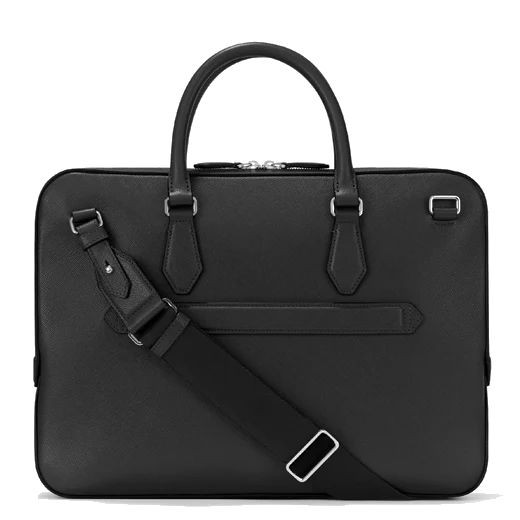Montblanc Sartorial Thin Document Case Black Saffiano Leather - Image 3