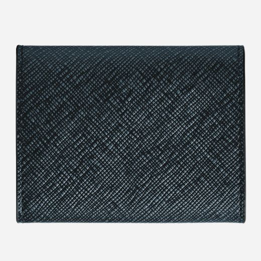 Montblanc Sartorial Tweed Blue Leather Coin Case - Image 2