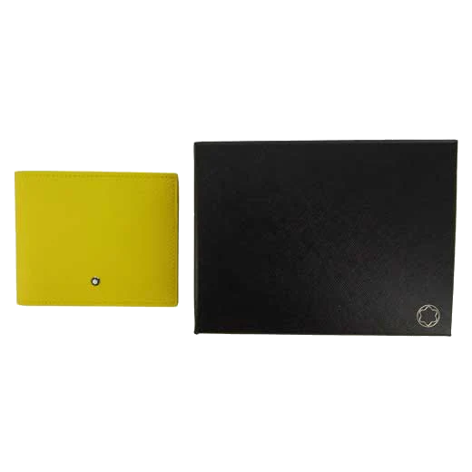 Montblanc Sartorial Yellow 6CC Wallet - Image 4