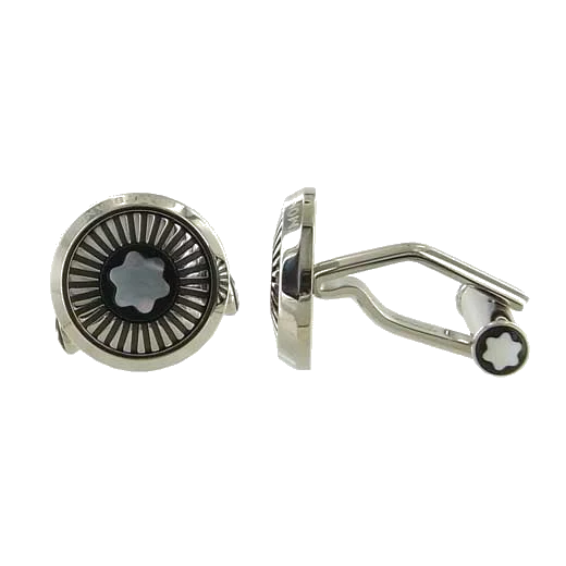 Montblanc Star Rays Mother of Pearl Inlay Cufflinks - Image 2