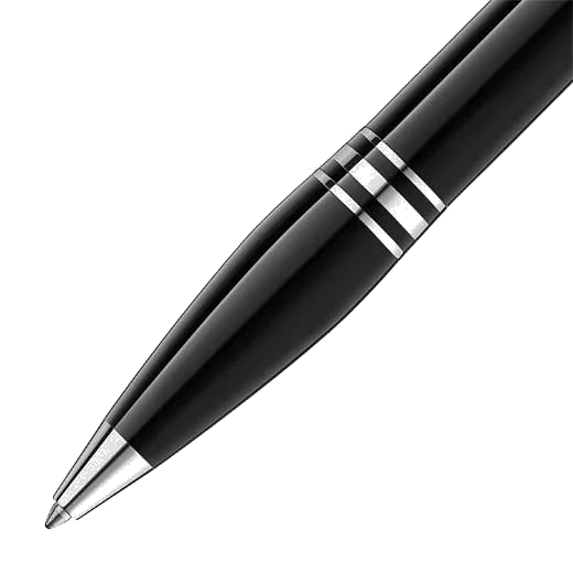 Montblanc StarWalker Black Precious Resin Ballpoint Pen - Image 2